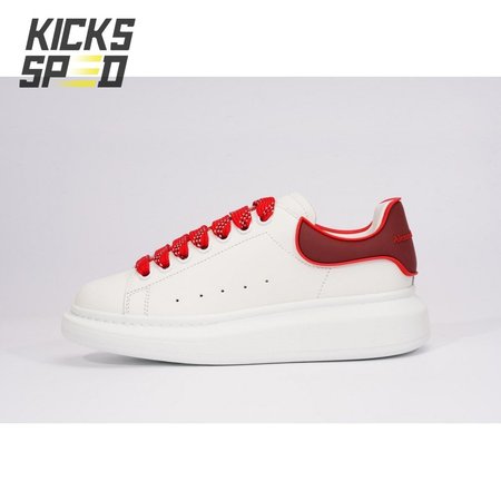 Alexander McQueen Oversized white Red SIZE: 35-45