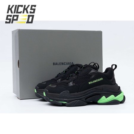 Balenciaga Triple S Black Fluo Green SIZE: 35-45