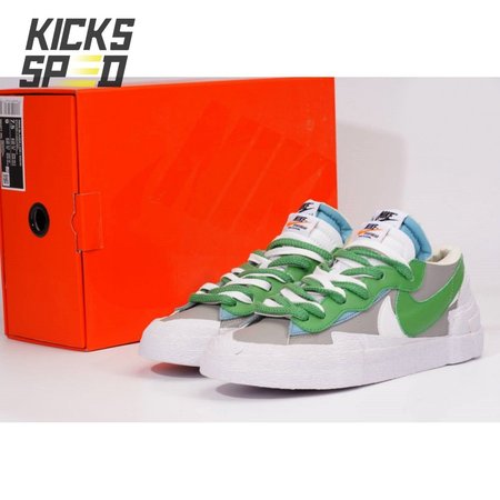 NK x Sacai Blazer Low "Medium Grey Classic Green" 36-46