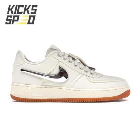 Travis Scott x Air Force 1 'Sail' Size 36-46