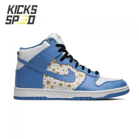 Supreme x Dunk High Pro SB 'Blue' Size 40-47.5