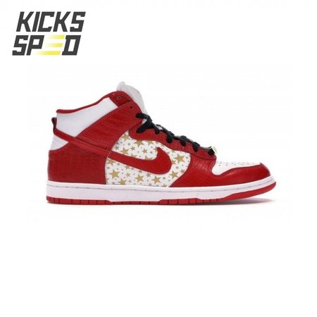 Supreme x Dunk High Pro SB 'Red' Size 36-46