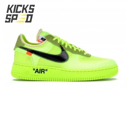 Off-White x Air Force 1 Low 'Volt' Size 36-46