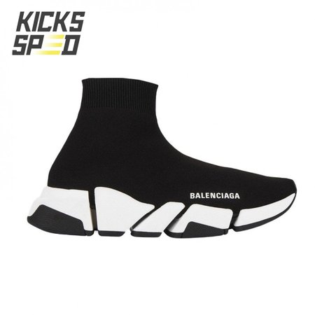 Balenciaga Speed 2.0 Black White Size 36-46