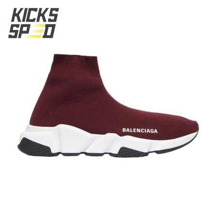 Balenciaga Speed Burgundy Size 36-46