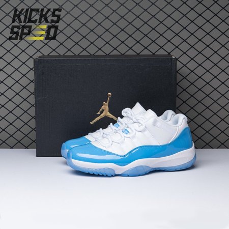 Jordan 11 Retro Low University Blue (2017) 528895-106 Size 40-47.5