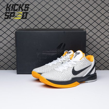 Kobe 6 Protro Playoff Pack White Del Sol CW2190-100 Size 40-47.5