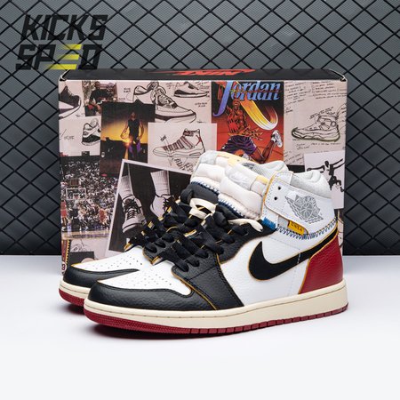 Jordan 1 Retro High Union Los Angeles Black Toe Size 36-47.5