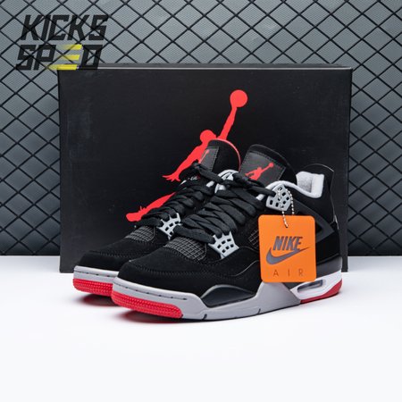 Air Jordan 4 Retro OG Bred 2019 Size 36-47.5