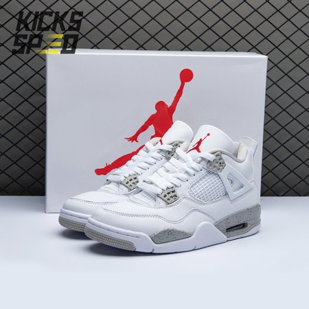 Air Jordan 4 Retro 'White Oreo' Size 36-47.5