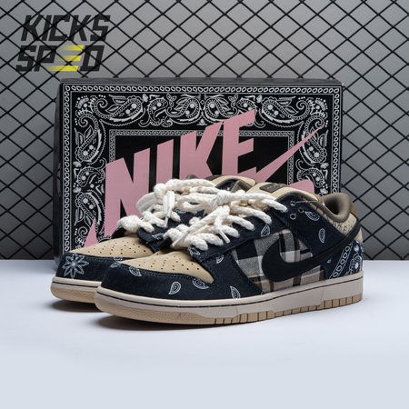 Travis Scott x Dunk Low Premium QS SB 'Cactus Jack' Size 36-47.5