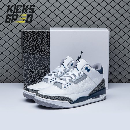 Jordan 3 Retro Midnight Navy CT8532-140 Size 40-47.5