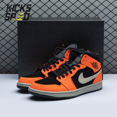 Air Jordan 1 Mid Black Cone Size 36-46