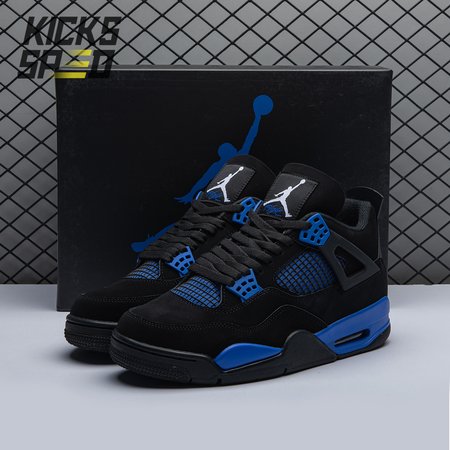 Jordan 4 Retro Black Blue Size 40-47.5