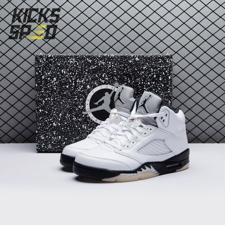 Air Jordan 5 White and Black DD0587 110 Size 40-47.5